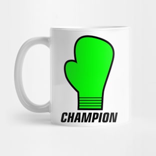 Athletic champion workout and gym t shirt for athletes and champions. Mug